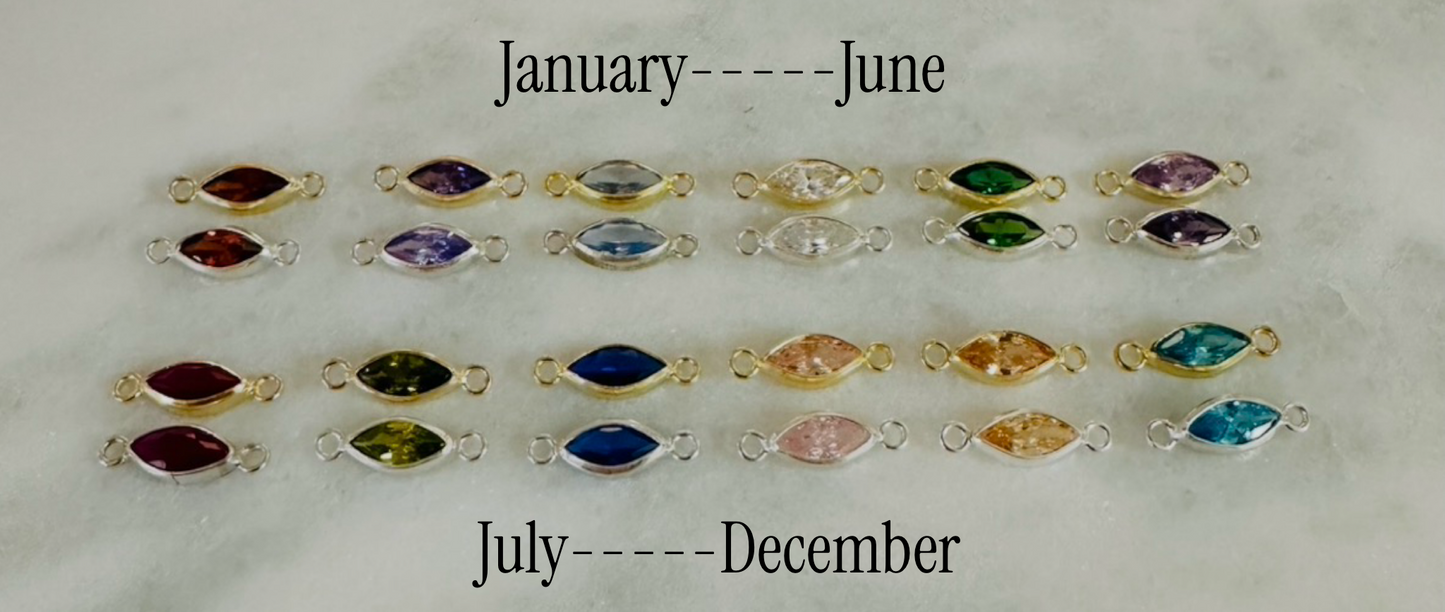 Custom Birthstone Bracelets